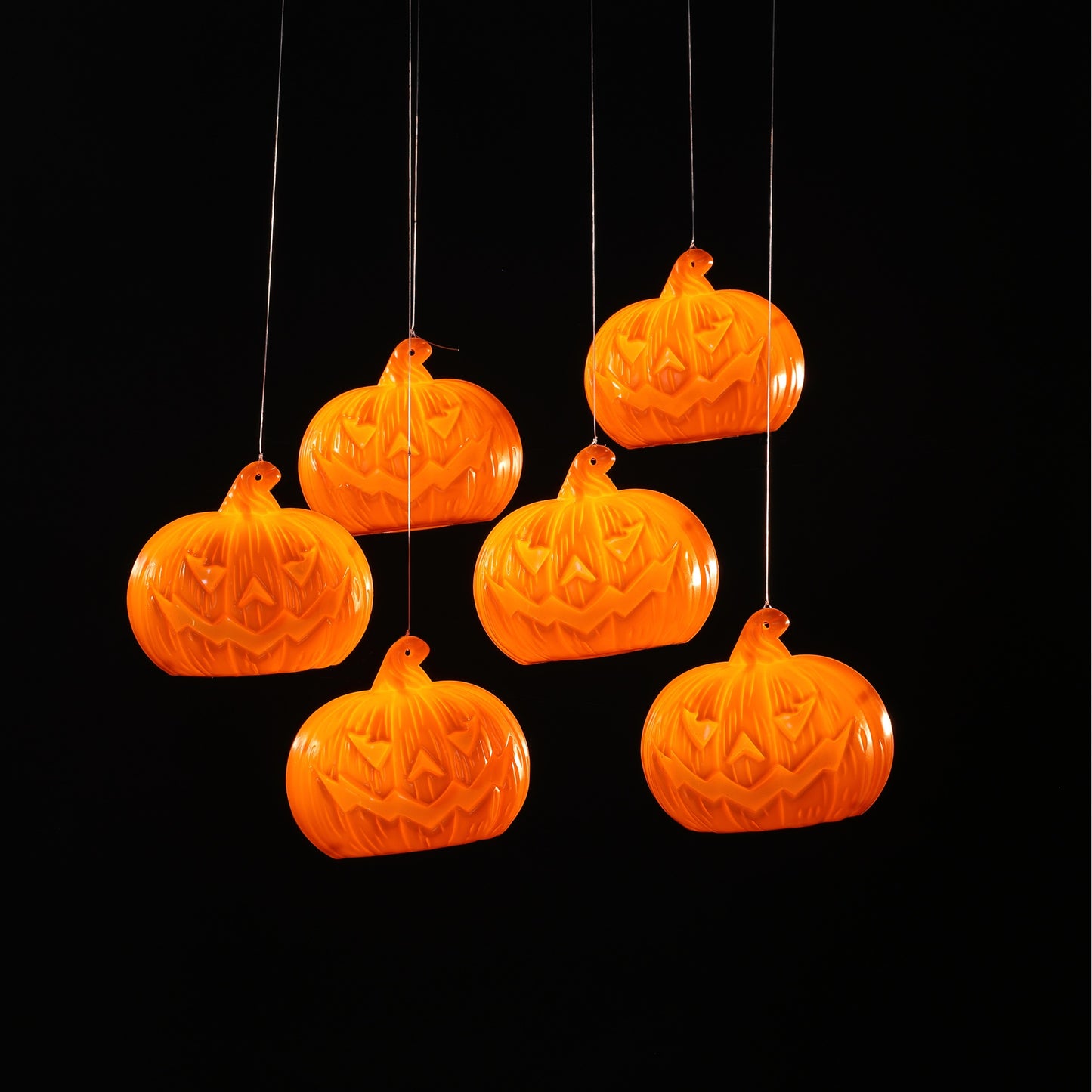 Set of 6 Floating Magic Pumpkin Lights