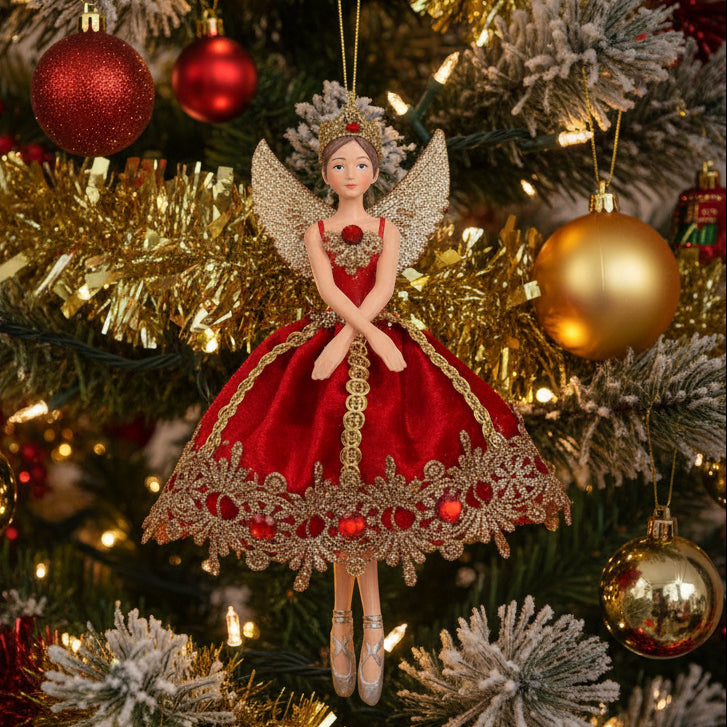 Ballet Fairy Hanging Christmas Tree Decoration