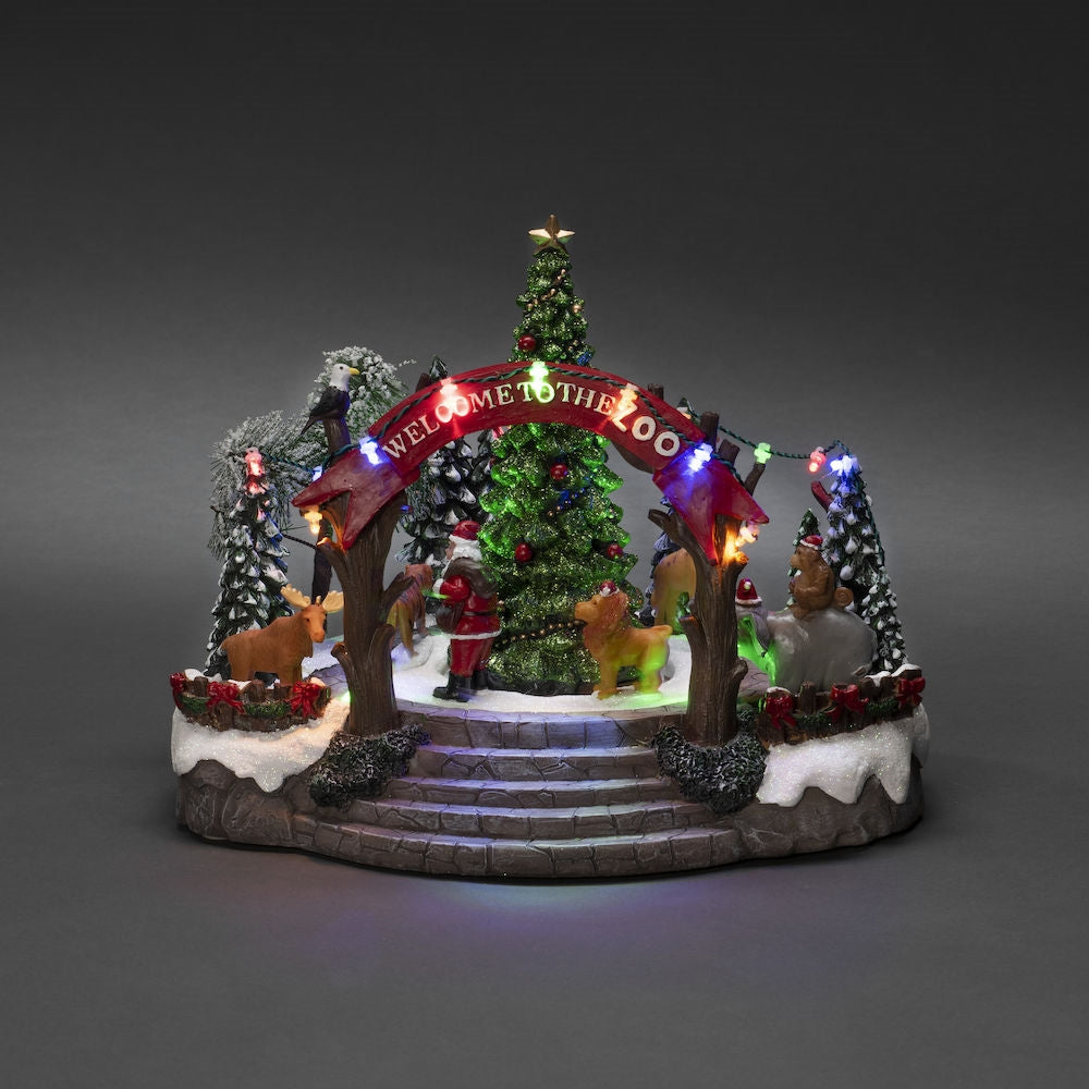 Mechanical Christmas Zoo Christmas Ornament Decoration