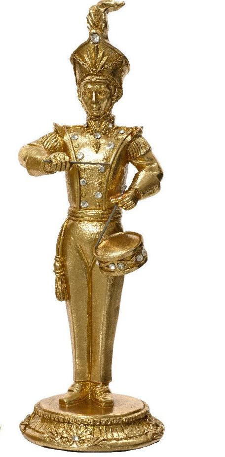 Gold Christmas Nutcracker Soldier