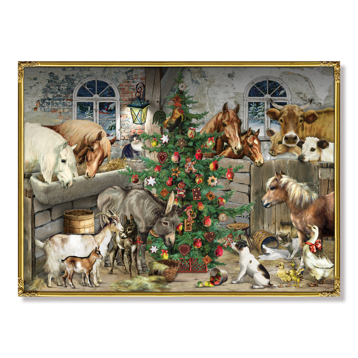 Coppenrath Festive Farm Large Advent Calendar