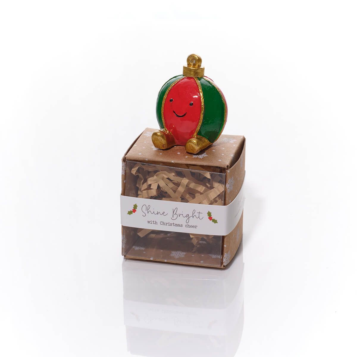Christmas Tiny World Resin Bauble Keepsake Ornament