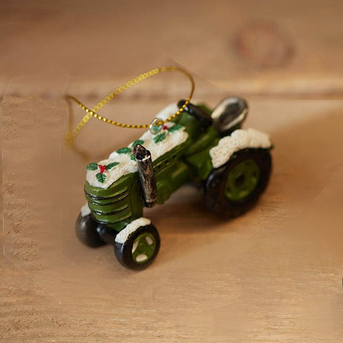 Farm Tractors Christmas Tree Decorations