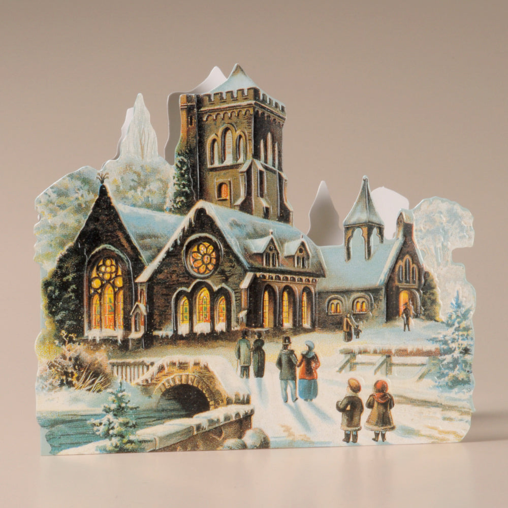 Victorian Christmas Cards Assortment Set