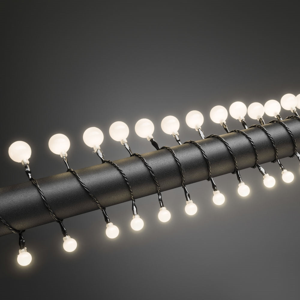 Konstsmide 80 Warm White Berry Christmas Lights Alternating Size