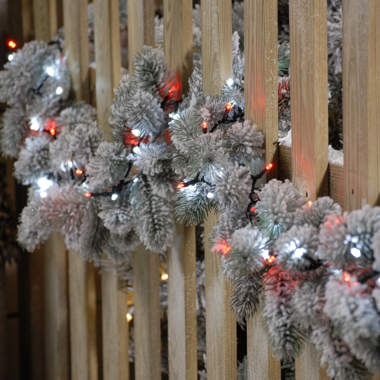 Festive 750 Candy Cane Red & White Firefly Christmas Lights