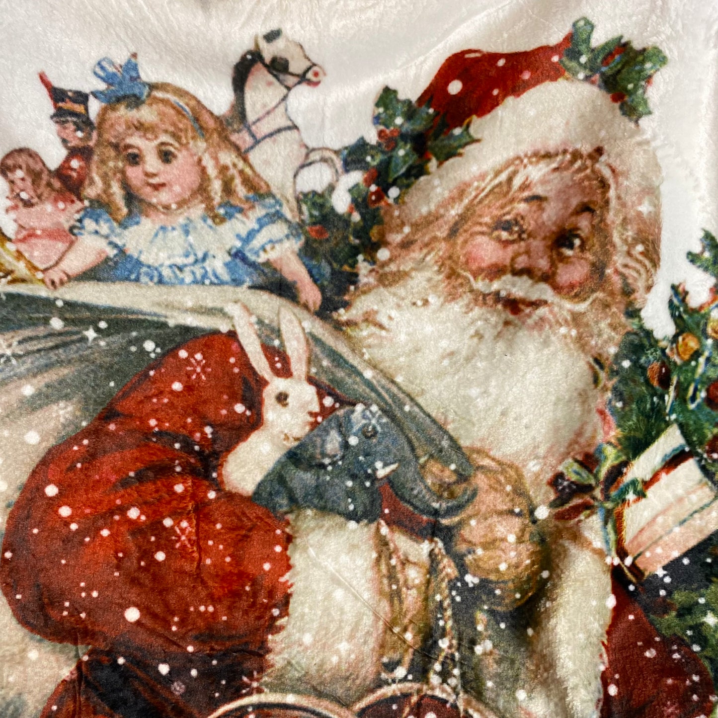 Santa Claus Christmas Throw