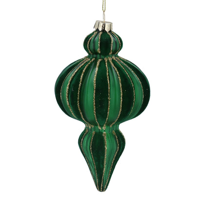 Green Velvet Christmas Hanging Decoration