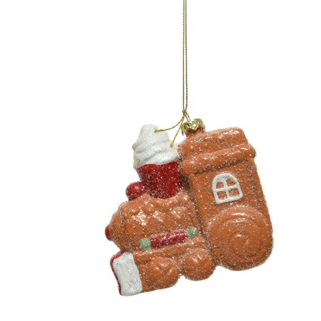 Gingerbread Design Shatterproof Baubles