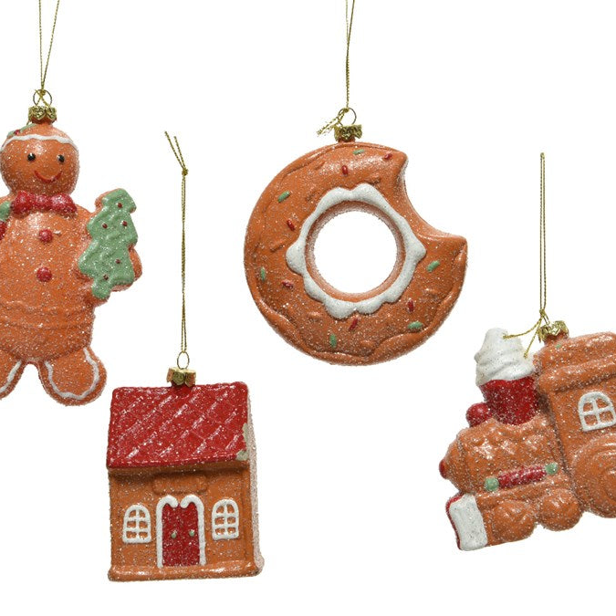 Gingerbread Design Shatterproof Baubles