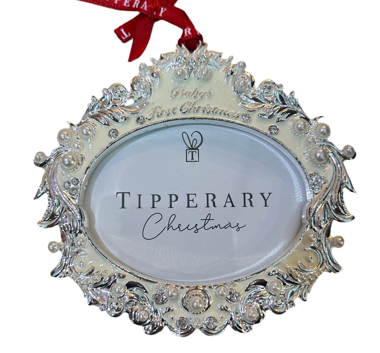 Pearl Baby's 1st Christmas Frame Decoration