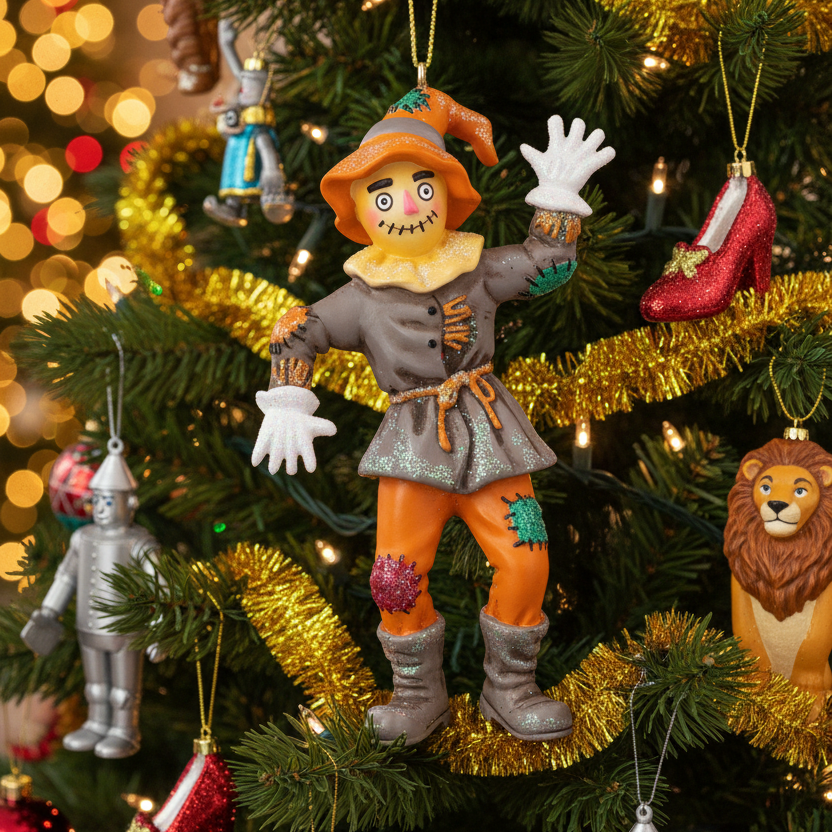 The Scarecrow Christmas Hanging Decoration