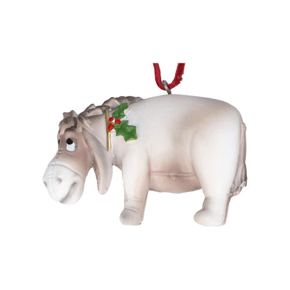 Resin Eeyore Christmas Hanging Decoration