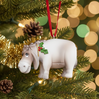 Resin Eeyore Christmas Hanging Decoration