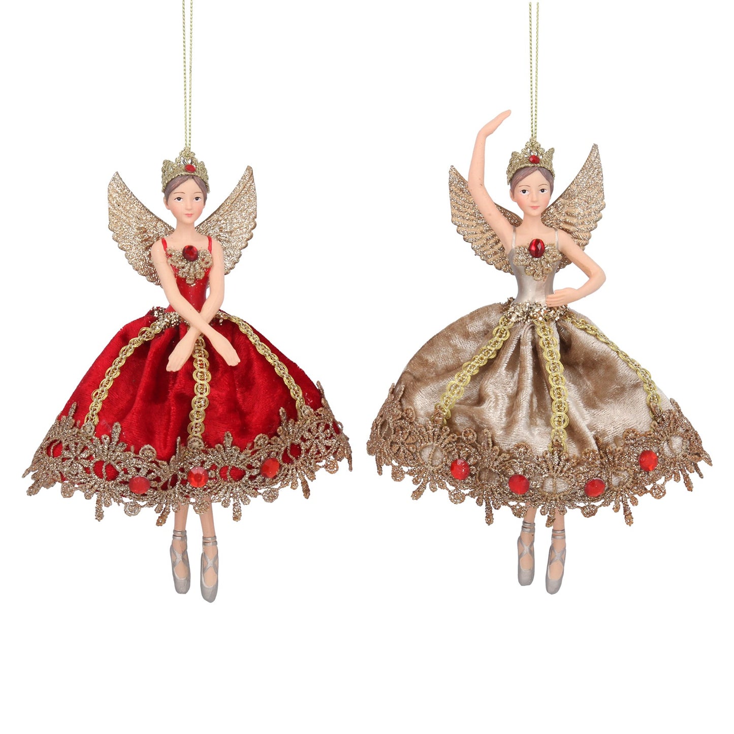 Ballet Fairy Hanging Christmas Tree Decoration