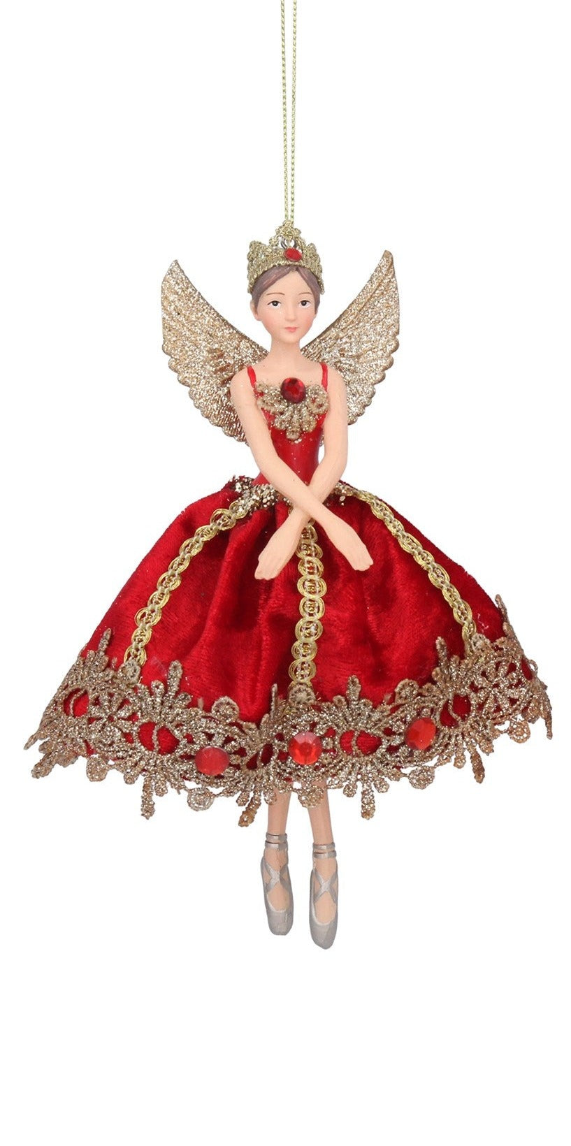 Ballet Fairy Hanging Christmas Tree Decoration