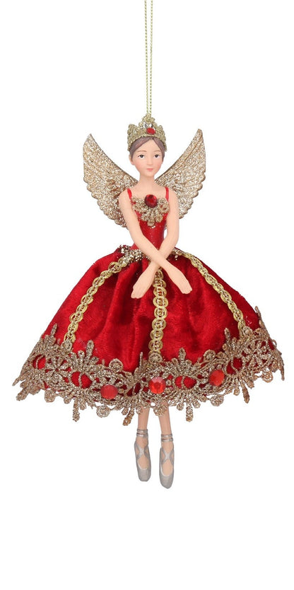 Ballet Fairy Hanging Christmas Tree Decoration