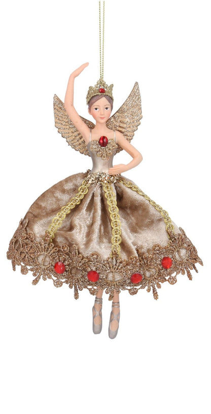 Ballet Fairy Hanging Christmas Tree Decoration