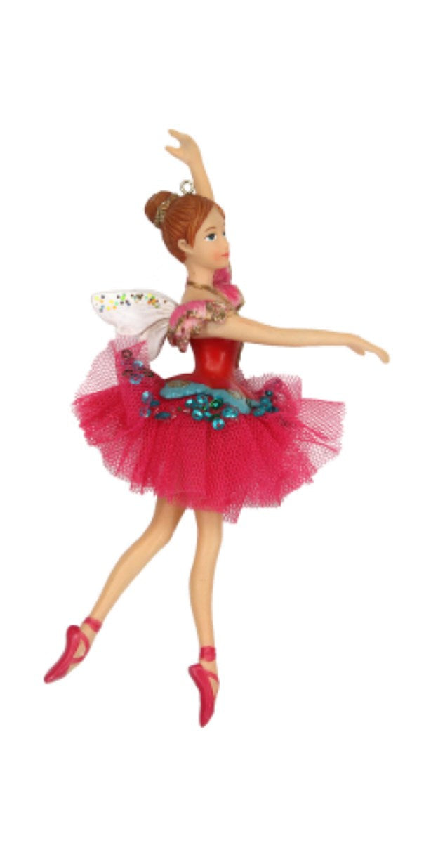 Nutcracker's Clara and Sugar Plum Fairy Christmas Tree Decorations