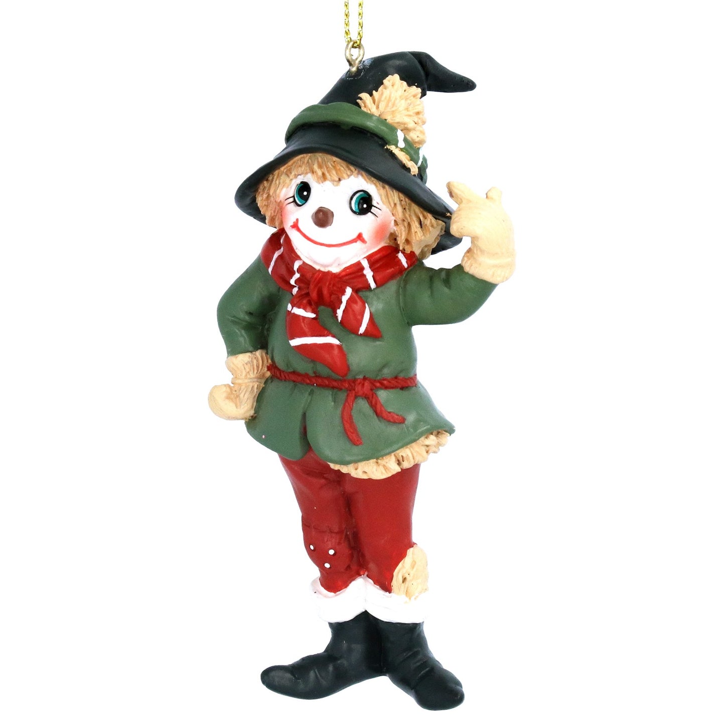 Scarecrow Wizard of Oz Hanging Christmas Tree Decoration