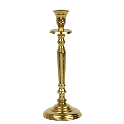 Gold Christmas Candlestick Holder 27cm
