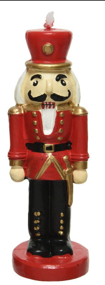 Christmas Nutcracker Real Wax Candle
