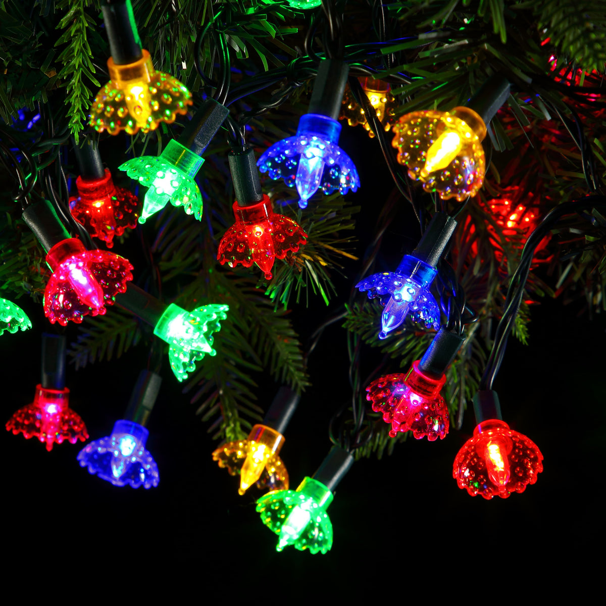 Noma 20 Classic Pickwicks Christmas Lights Battery Operated