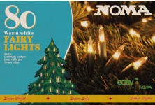 Noma 80 Warm White Classic Christmas Fairy Lights
