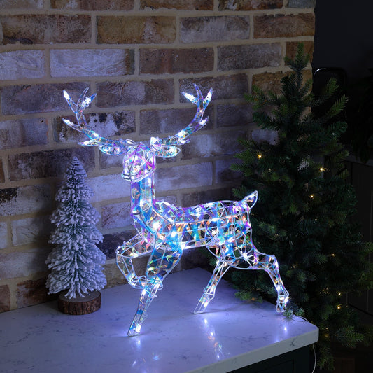Noma 52cm Iridescent Stag LED