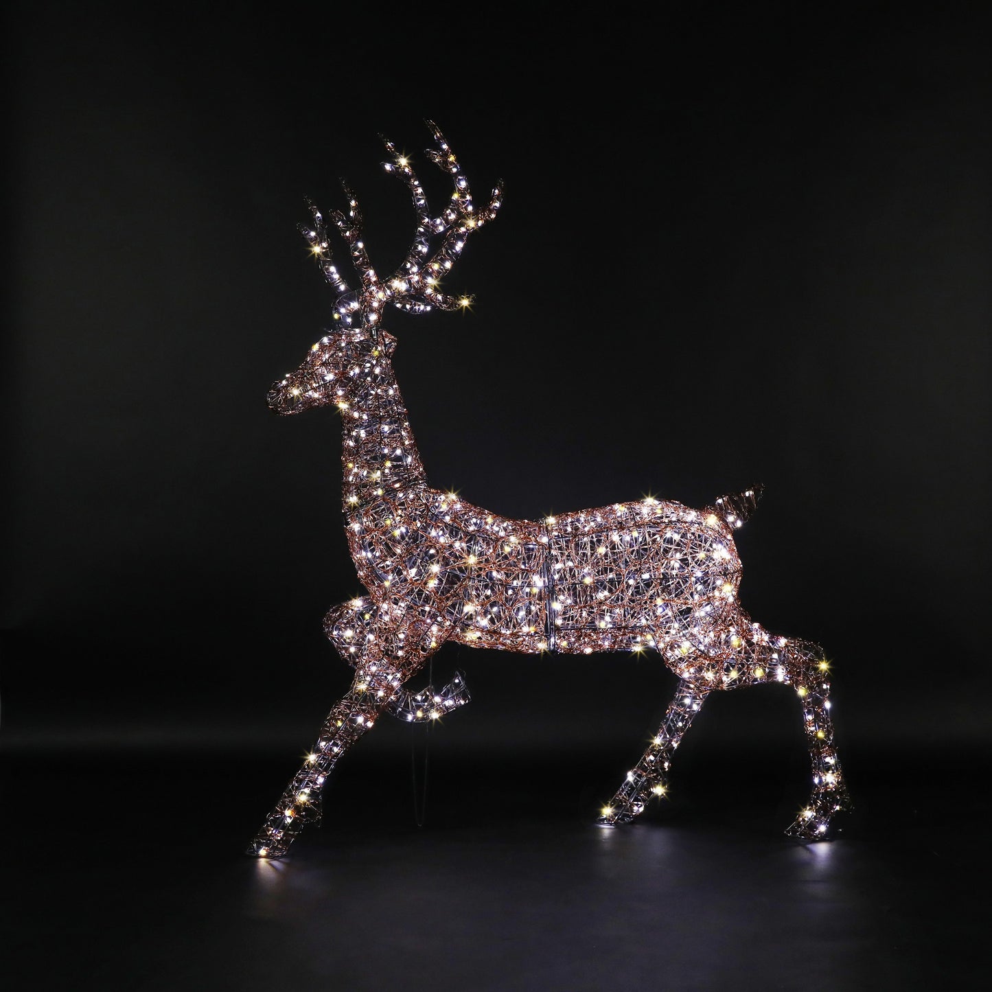 Noma 1.4m Copper Acrylic Woburn Christmas Stag