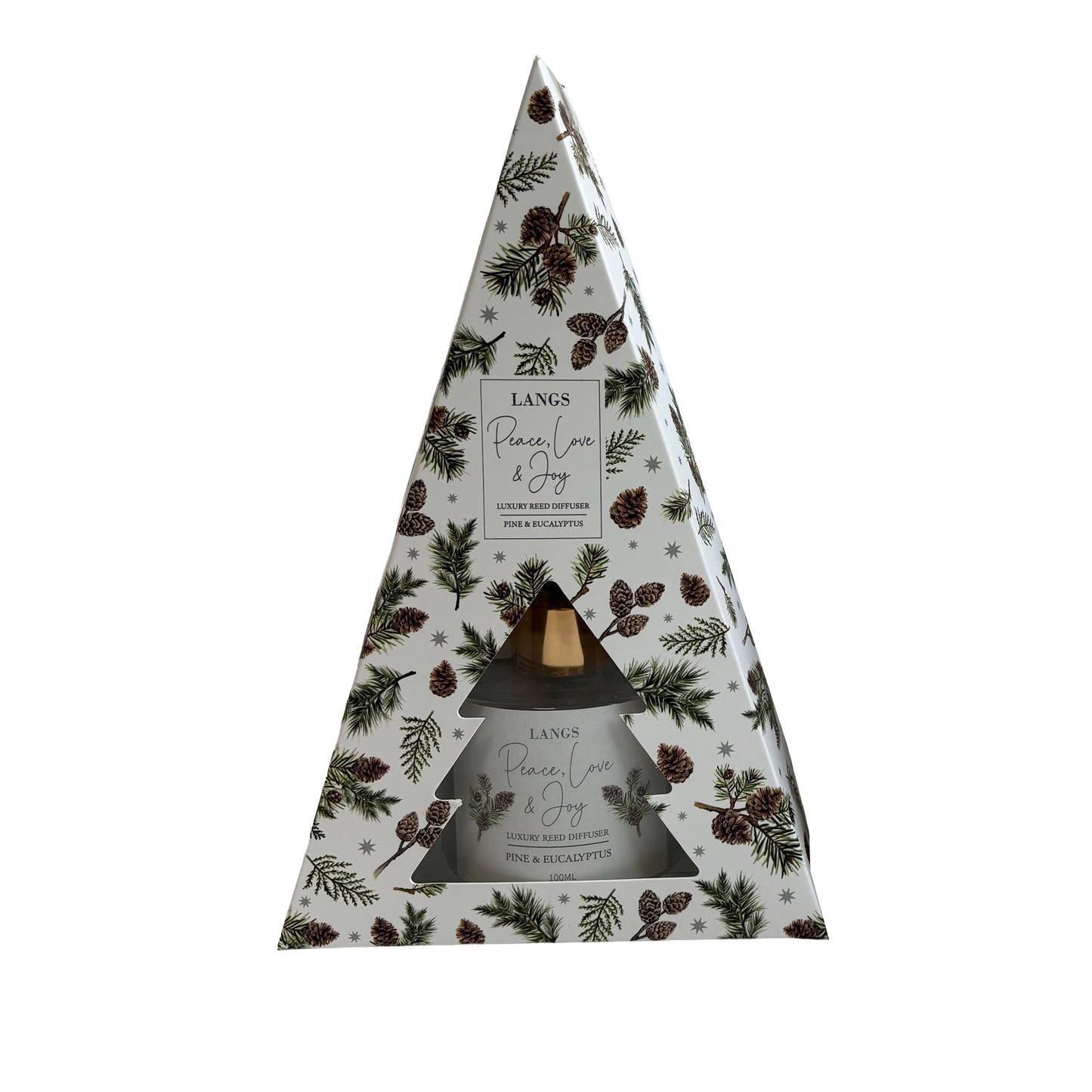 Peace, Love & Joy Luxury Christmas Reed Diffuser