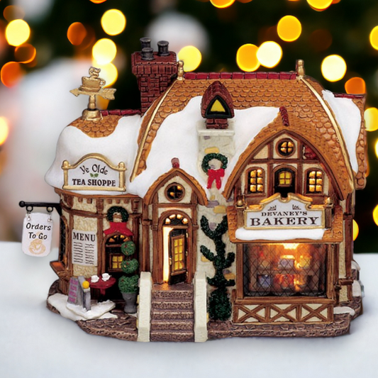 Lemax Devaney's Bakery Caddington Village Decoration