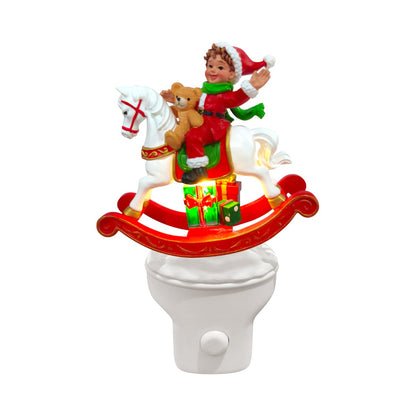 Rocking Horse LED Plug In Nightlight 15cm