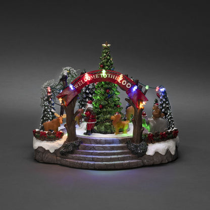 Mechanical Christmas Zoo Christmas Ornament Decoration