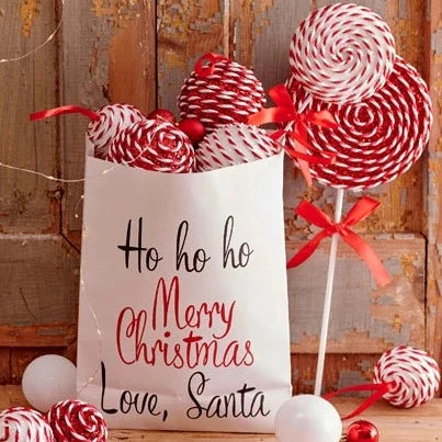 Spiral Candy Cane Lollipop Christmas Decoration
