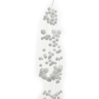 Snowball Garland Christmas Decoration 78cm