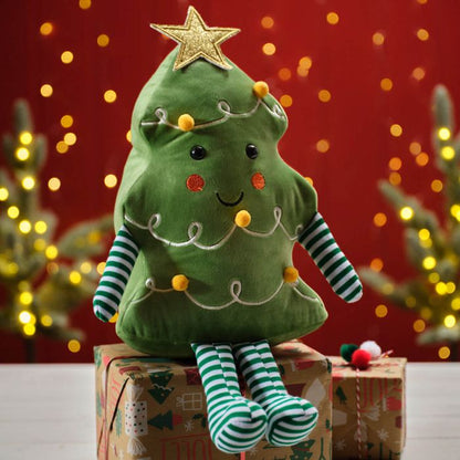 Jingle and Joy Christmas Tree Door Stop