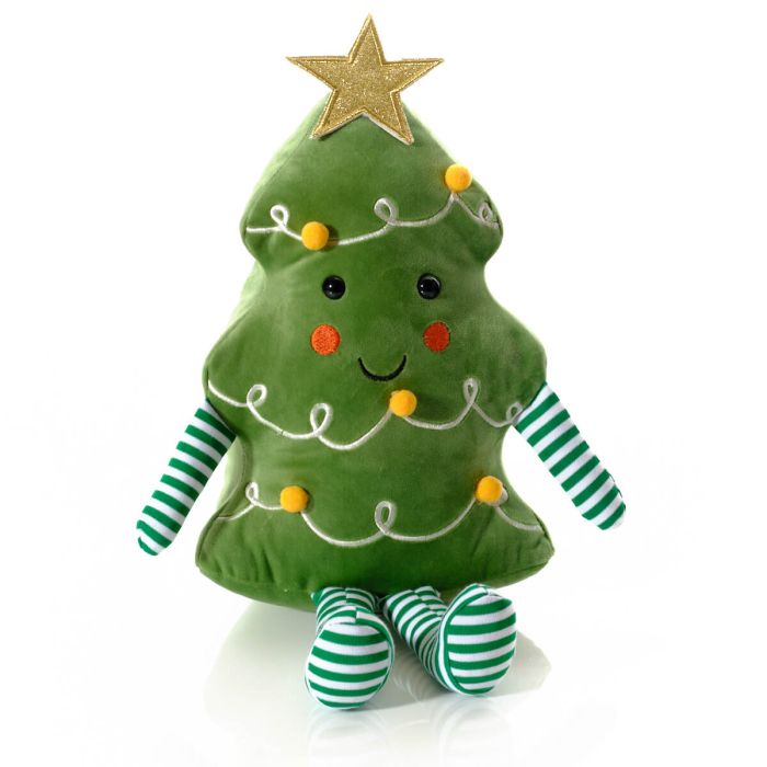 Jingle and Joy Christmas Tree Door Stop