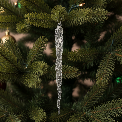 Frozen Icicle Christmas Decoration 28.5cm