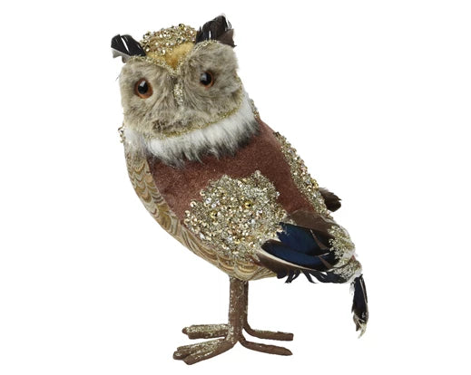 Mystic Owl Christmas Woodland Decoration