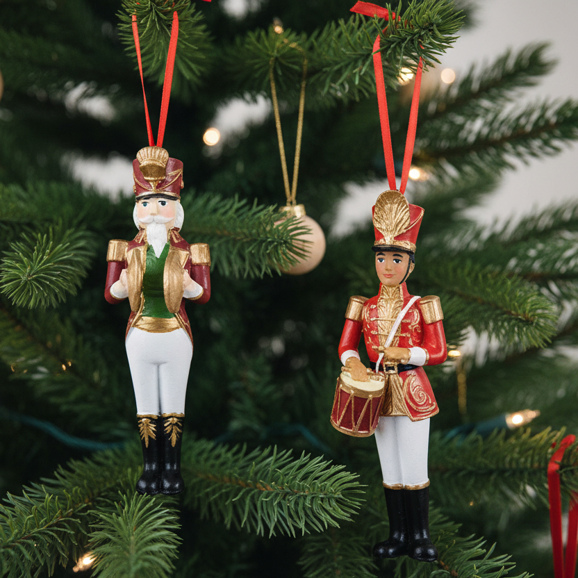 Brass band Soldiers Hanging Christmas Tree Decoration