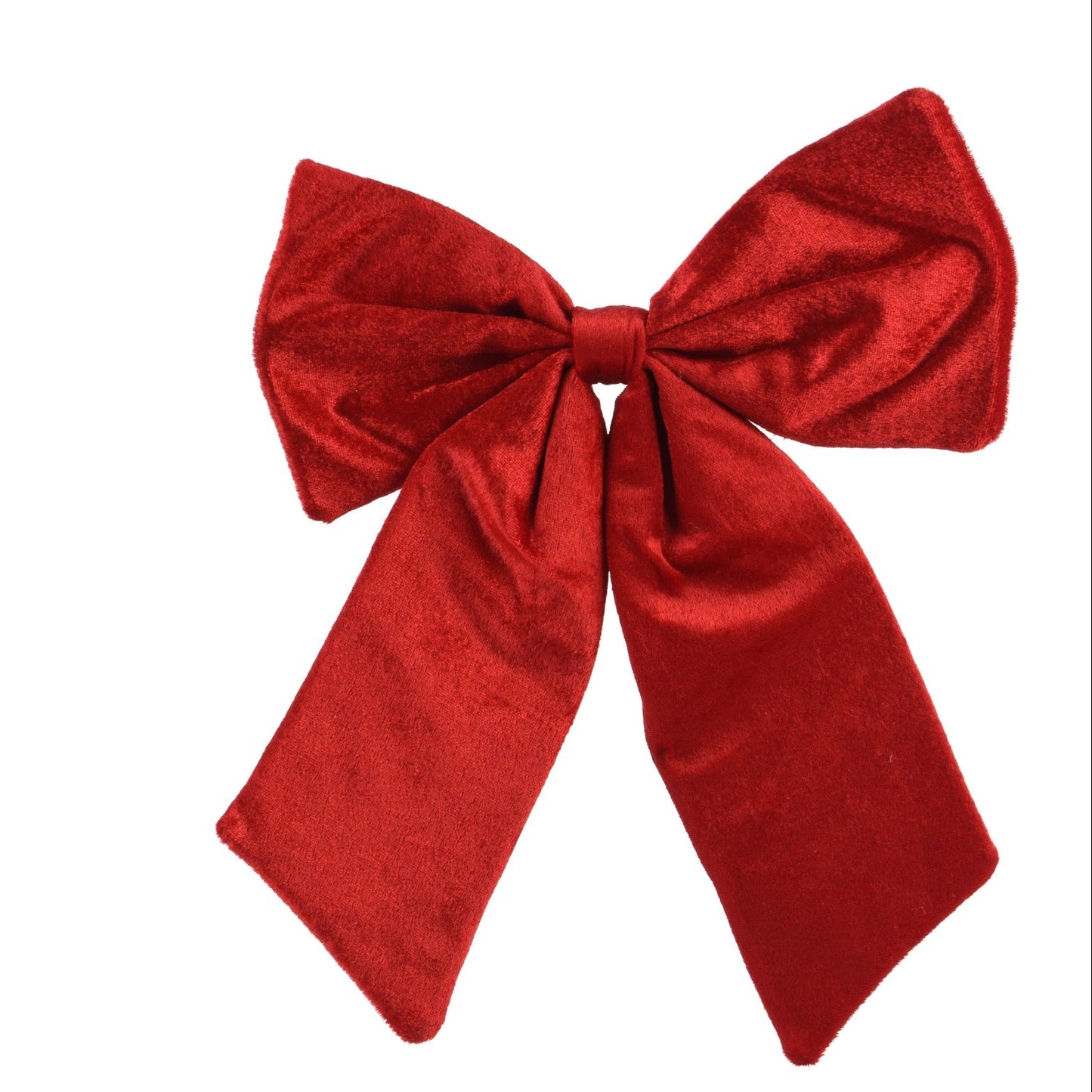 Red Velvet Christmas Bow 35cm