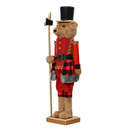 Nutcracker Bear Christmas Ornament Decoration 58cm
