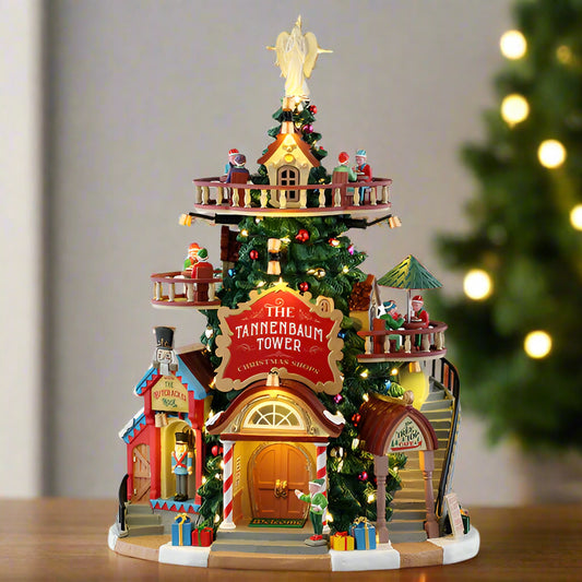 Lemax The Tannenbaum Tower Christmas Shops