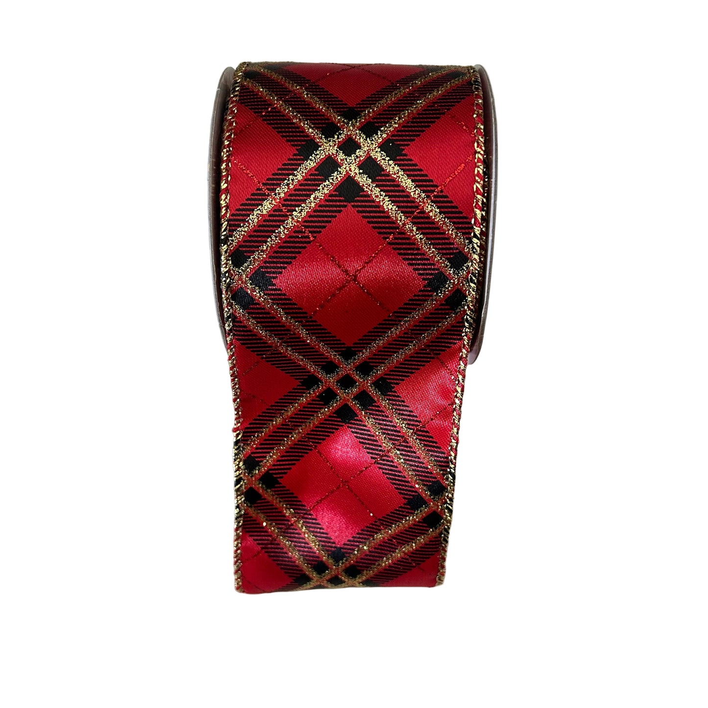 Red Plaid Christmas Ribbon 6cm x 5m