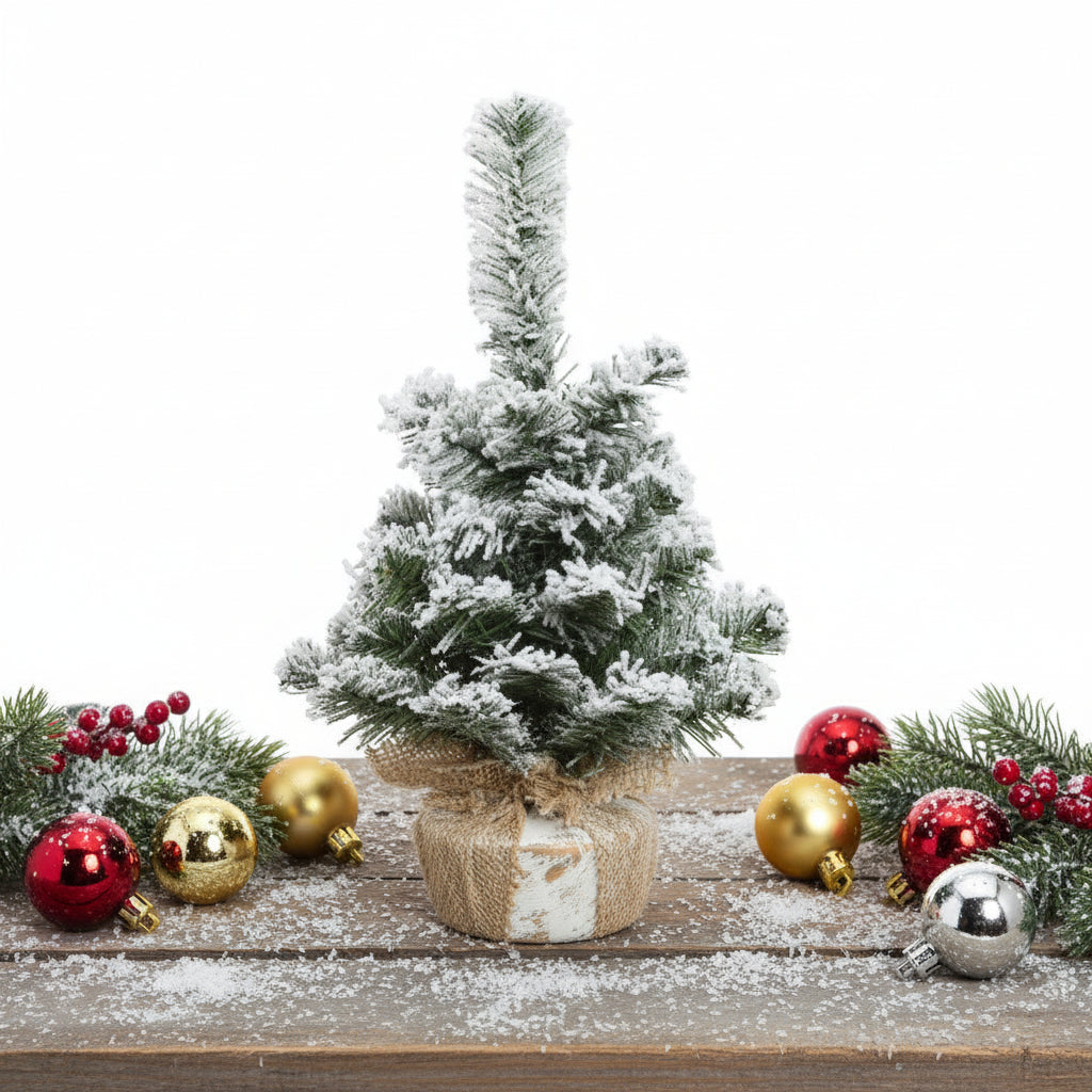 Mini Snowy Imperial Christmas Tree 45cm