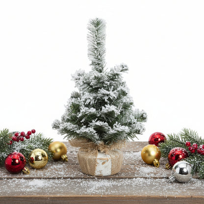 Mini Snowy Imperial Christmas Tree 45cm