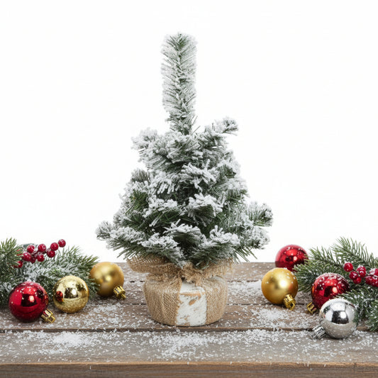 Mini Snowy Imperial Christmas Tree 45cm