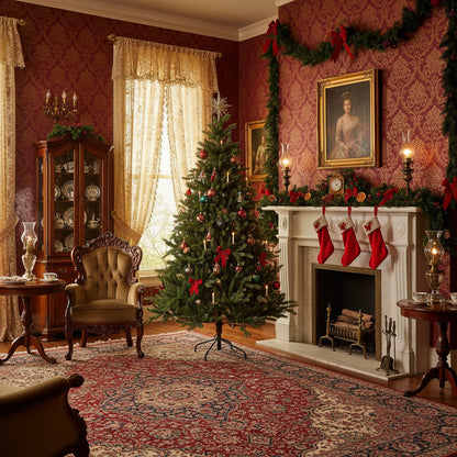 Everlands Allison Pine Christmas Tree 7ft/210cm