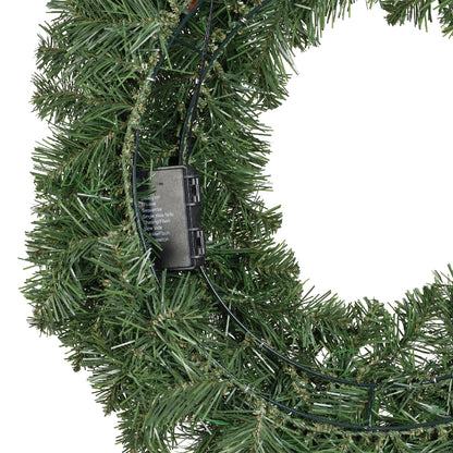 Pre Lit Imperial Wreath 60cm